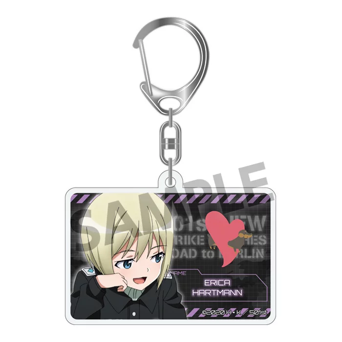 Hobby Stock Strike Witches: Road To Berlin 501st Joint Fighter Wing Acrylic Keychain Collection 9 Hobby Stock Strike Witches: Road To Berlin 501st Joint Fighter Wing Acrylic Keychain Collection - Image 9