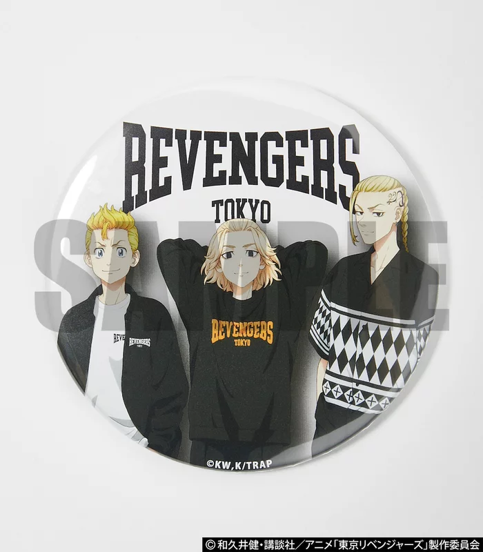 Tokyo Revengers R4G Revengers Pin Badge 1 Tokyo Revengers R4G Revengers Pin Badge