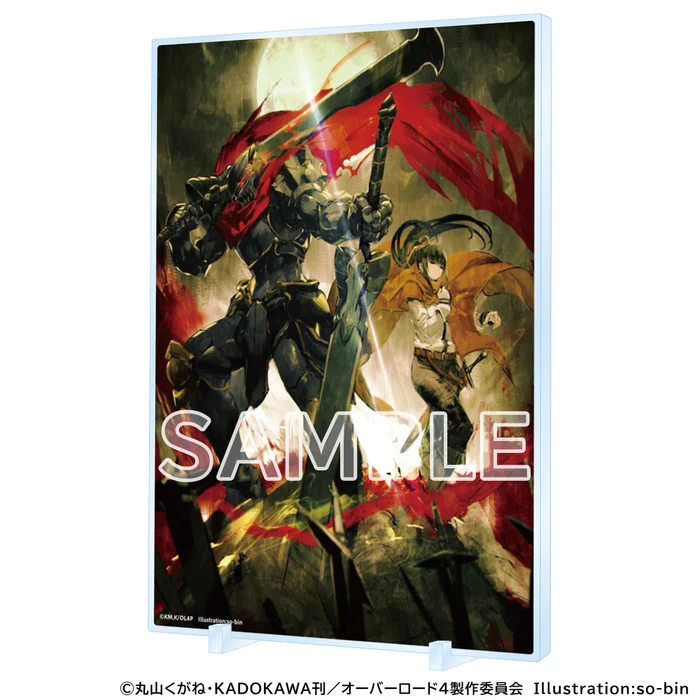 KADOKAWA Overlord IV Acrylic Panel Collection 5 KADOKAWA Overlord IV Acrylic Panel Collection - Image 5