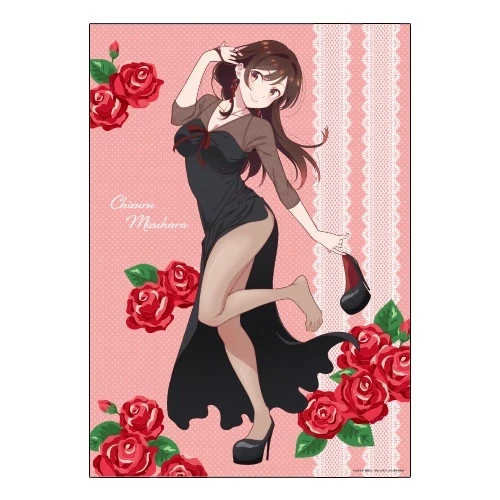 KADOKAWA Rent-A-Girlfriend Party Dress To Kanojo A3-Size Clear Poster Collection 2 KADOKAWA Rent-A-Girlfriend Party Dress To Kanojo A3-Size Clear Poster Collection - Image 2