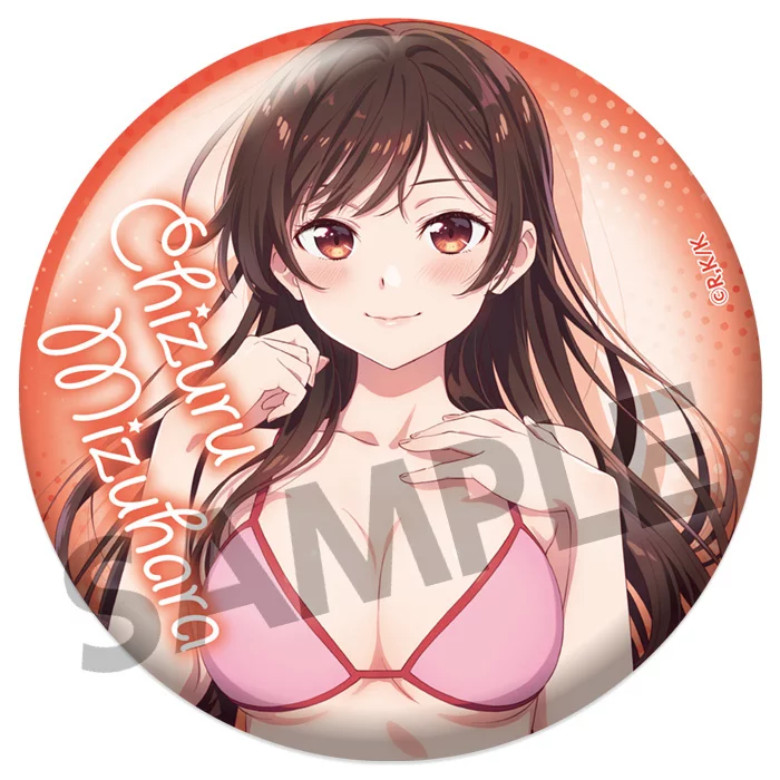 Hobby Stock Rent-A-Girlfriend: Swimsuit Ver. Pin Badge Collection 2 Hobby Stock Rent-A-Girlfriend: Swimsuit Ver. Pin Badge Collection - Image 2