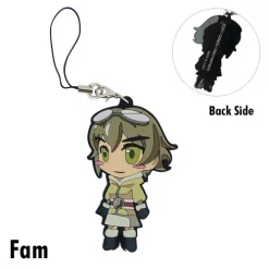 Gonzo Last Exile: Fam, The Silver Wing Rubber Character Straps