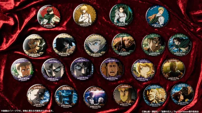 KADOKAWA Attack On Titan Trading Pin Badge Collection Vol. 2 (1 Pack) 2 KADOKAWA Attack On Titan Trading Pin Badge Collection Vol. 2 (1 Pack) - Image 2