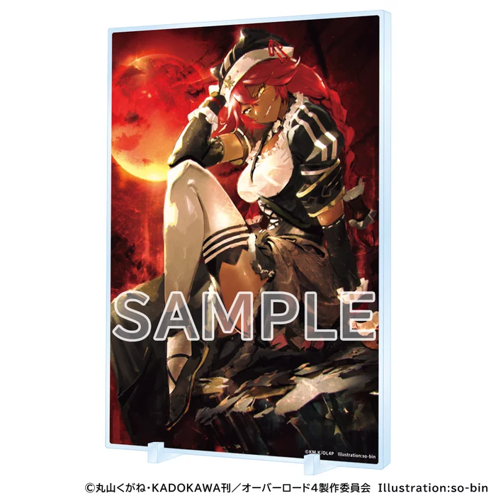 KADOKAWA Overlord IV Acrylic Panel Collection 8 KADOKAWA Overlord IV Acrylic Panel Collection - Image 8