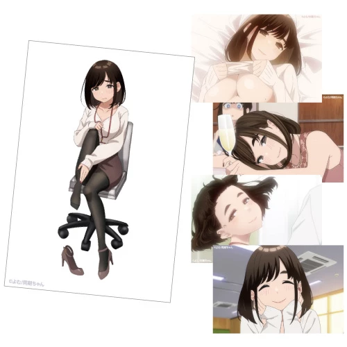 KADOKAWA Ganbare Douki-chan Working Super Hard Illustration Card Set (Set Of 5) 3 KADOKAWA Ganbare Douki-chan Working Super Hard Illustration Card Set (Set Of 5) - Image 3