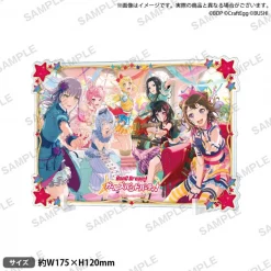Bushiroad Creative BanG Dream! Girls Band Party!: 5th Anniversary KV Ver. Plate Acrylic Stand