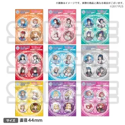 Bandai Namco Filmworks Love Live! Sunshine!! Uranohoshi Girls High School Store Official Pin Badge Collection Vol. 15