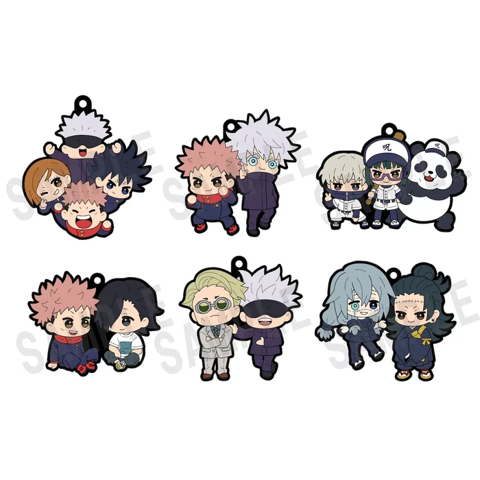 Megahouse Buddy Colle Jujutsu Kaisen Vol. 2 Rubber Mascot Box Set 1 Megahouse Buddy Colle Jujutsu Kaisen Vol. 2 Rubber Mascot Box Set