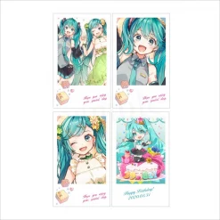 Hatsune Miku Birthday Party Polaroid-Style Card Set: Miku BD 2020 Ver.