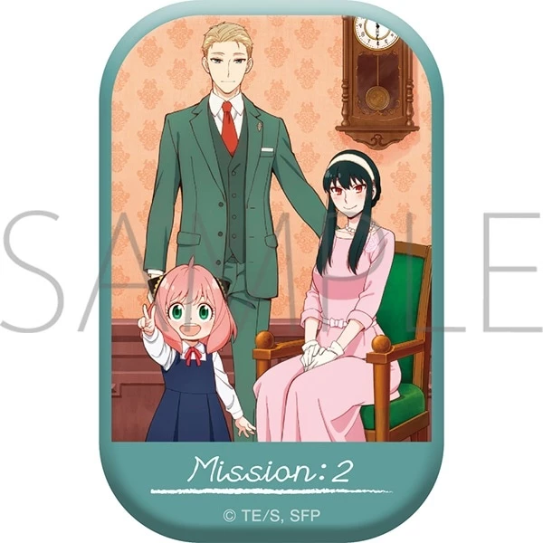 Spy X Family Square Tradable Pin Badge 3 Spy X Family Square Tradable Pin Badge - Image 3