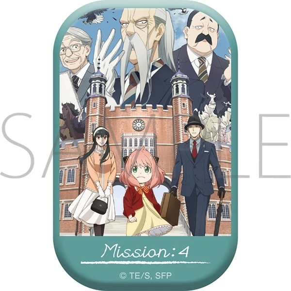 Spy X Family Square Tradable Pin Badge 5 Spy X Family Square Tradable Pin Badge - Image 5