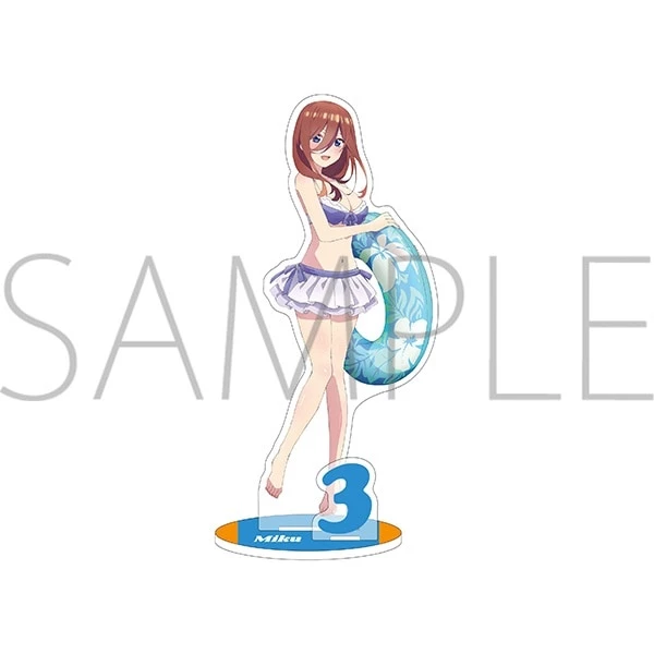 The Quintessential Quintuplets Movie Swimsuit Acrylic Stand 4 The Quintessential Quintuplets Movie Swimsuit Acrylic Stand - Image 4