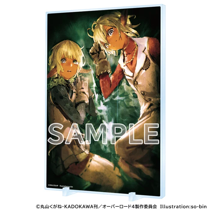 KADOKAWA Overlord IV Acrylic Panel Collection 3 KADOKAWA Overlord IV Acrylic Panel Collection - Image 3