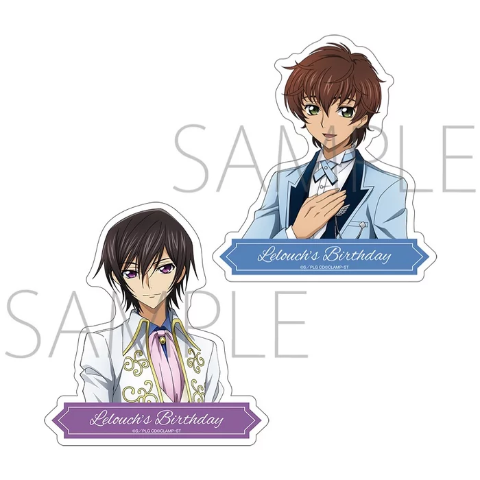 Code Geass 2021 Birthday Sticker 1 Code Geass 2021 Birthday Sticker