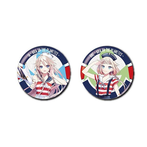 IA & ONE Glitter Pin Badge Set (Marine Ver.) 1 IA & ONE Glitter Pin Badge Set (Marine Ver.)