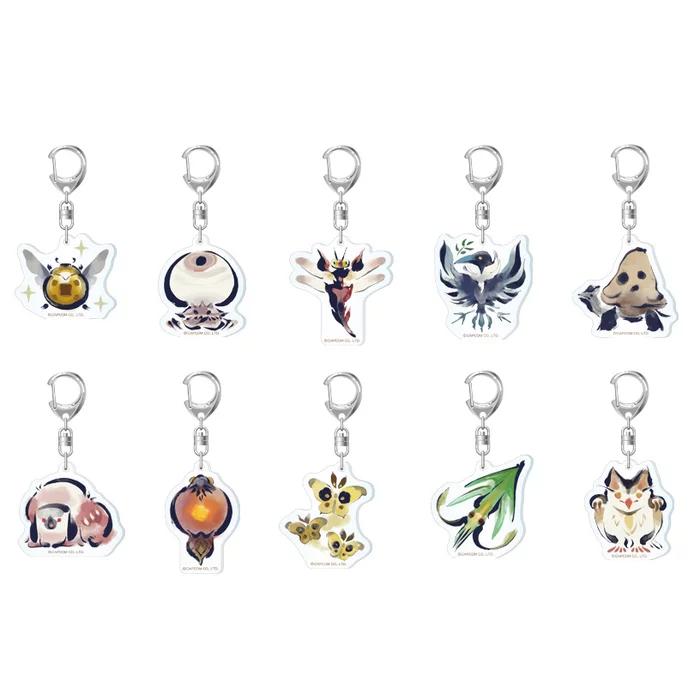 Capcom Monster Hunter Rise Environmental Biology Icon Acrylic Strap Collection Vol. 2 Box Set 1 Capcom Monster Hunter Rise Environmental Biology Icon Acrylic Strap Collection Vol. 2 Box Set