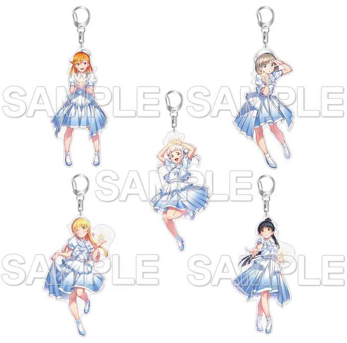KADOKAWA Love Live! Superstar!! What A Wonderful Dream!! Big Acrylic Keychain Collection 1 KADOKAWA Love Live! Superstar!! What A Wonderful Dream!! Big Acrylic Keychain Collection