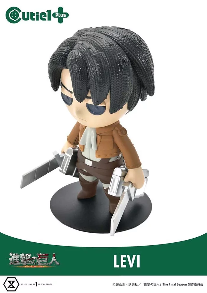 Prime 1 Studio Cutie1 Plus Attack On Titan Levi 10 Prime 1 Studio Cutie1 Plus Attack On Titan Levi - Image 10