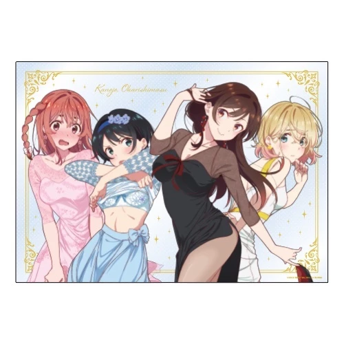 KADOKAWA Rent-A-Girlfriend Party Dress To Kanojo A3-Size Clear Poster Collection 7 KADOKAWA Rent-A-Girlfriend Party Dress To Kanojo A3-Size Clear Poster Collection - Image 7