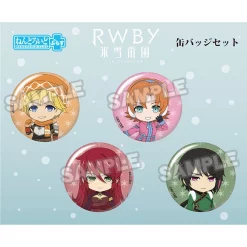 Good Smile Company RWBY: Ice Queendom Nendoroid Plus Pinback Button Set (Team JNPR)