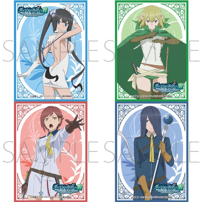 Character Sleeve Collection Matte Series Is It Wrong To Try To Pick Up Girls In A Dungeon? Season 4 Familia Myth 1 Character Sleeve Collection Matte Series Is It Wrong To Try To Pick Up Girls In A Dungeon? Season 4 Familia Myth