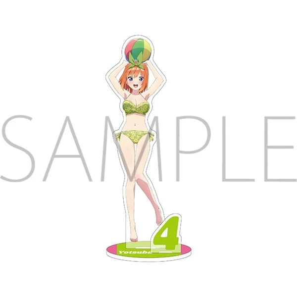 The Quintessential Quintuplets Movie Swimsuit Acrylic Stand 5 The Quintessential Quintuplets Movie Swimsuit Acrylic Stand - Image 5