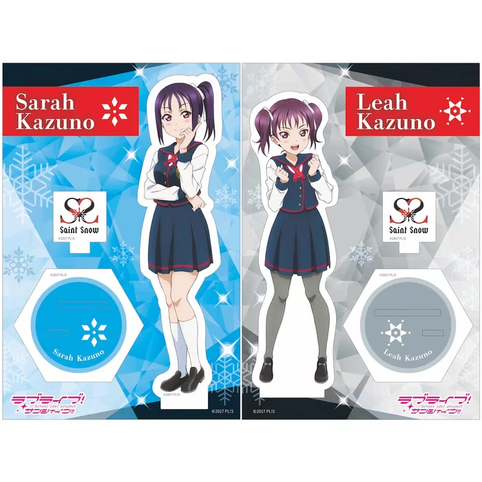 Bandai Namco Filmworks Love Live! Sunshine!! The School Idol Store Saint Snow Acrylic Stand Collection 1 Bandai Namco Filmworks Love Live! Sunshine!! The School Idol Store Saint Snow Acrylic Stand Collection