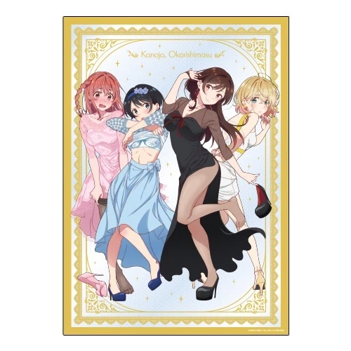 KADOKAWA Rent-A-Girlfriend Party Dress To Kanojo A3-Size Clear Poster Collection 6 KADOKAWA Rent-A-Girlfriend Party Dress To Kanojo A3-Size Clear Poster Collection - Image 6