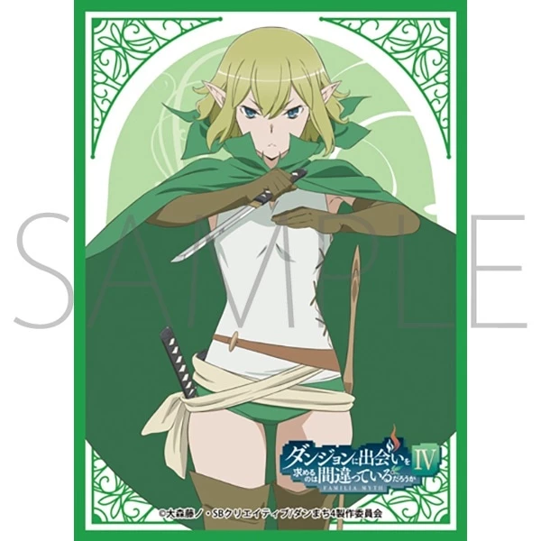 Character Sleeve Collection Matte Series Is It Wrong To Try To Pick Up Girls In A Dungeon? Season 4 Familia Myth 3 Character Sleeve Collection Matte Series Is It Wrong To Try To Pick Up Girls In A Dungeon? Season 4 Familia Myth - Image 3