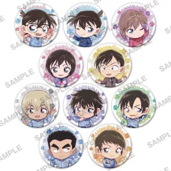 KADOKAWA Detective Conan: Kompeito Ver. Sparkling Pin Badge Collection Complete Box Set