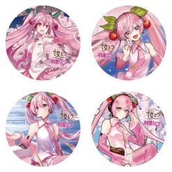 KADOKAWA Hirosaki Cherry Blossom Festival 2022 X Sakura Miku Holographic Tradable Pin Badges (1 Pack)