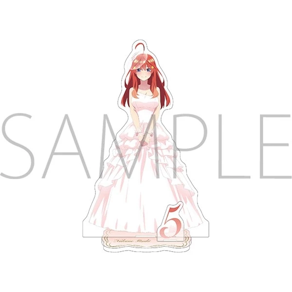 The Quintessential Quintuplets Movie Wedding Dress Acrylic Stand 6 The Quintessential Quintuplets Movie Wedding Dress Acrylic Stand - Image 6