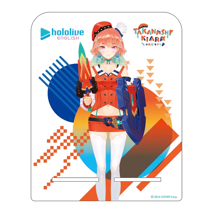 Hololive English Smartphone Stand: Takanashi Kiara 4 Hololive English Smartphone Stand: Takanashi Kiara - Image 4