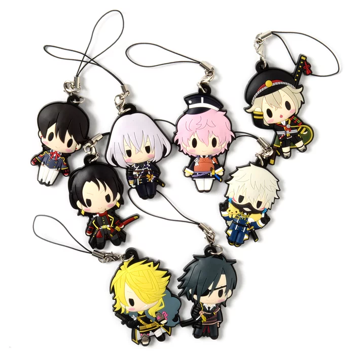 D4 Series Touken Ranbu -ONLINE- Rubber Strap Collection Vol. 1 Box 1 D4 Series Touken Ranbu -ONLINE- Rubber Strap Collection Vol. 1 Box