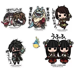 Capcom X B-Side Label Monster Hunter Sticker Collection Vol. 7