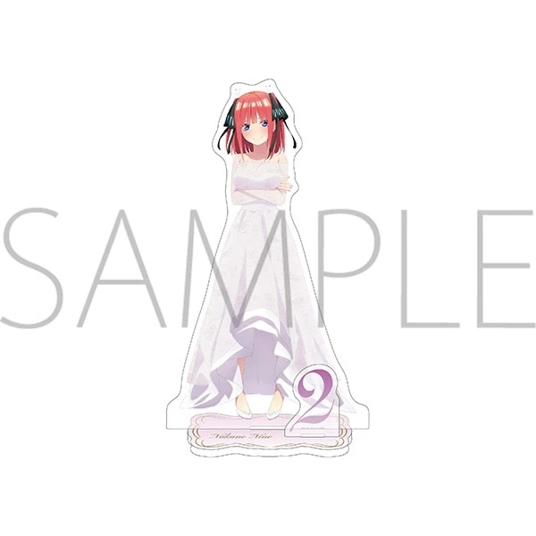 The Quintessential Quintuplets Movie Wedding Dress Acrylic Stand 3 The Quintessential Quintuplets Movie Wedding Dress Acrylic Stand - Image 3