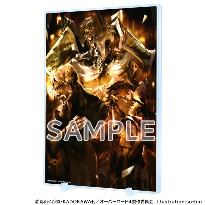 KADOKAWA Overlord IV Acrylic Panel Collection 4 KADOKAWA Overlord IV Acrylic Panel Collection - Image 4