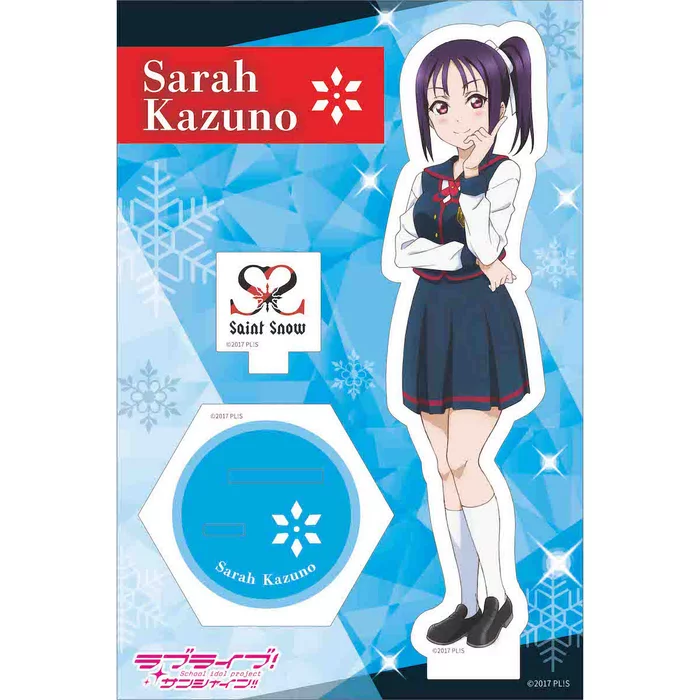 Bandai Namco Filmworks Love Live! Sunshine!! The School Idol Store Saint Snow Acrylic Stand Collection 2 Bandai Namco Filmworks Love Live! Sunshine!! The School Idol Store Saint Snow Acrylic Stand Collection - Image 2